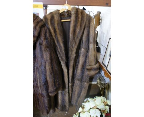 A Vintage Fur Coat By Browns Of Chester