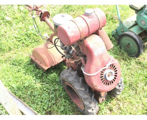A Vintage Villiers tiler single cylinder engine