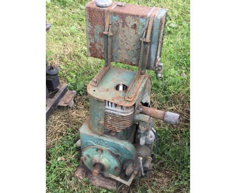A Vintage single cylinder JAP static engine.
