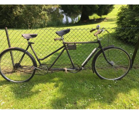A Coventry-Eagle tandem bike