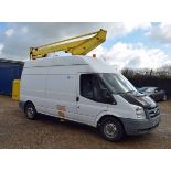A FORD Transit T350L 100PS 2.4 Duratorq Diesel, RWD, High Roof Panel Van, Registration No. AJ59 VWA,
