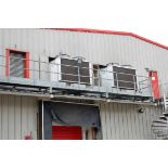 Two FROSTPACK 4-Fan Wall mounted Chiller Condensing Units (THIS LOT IS USE RESERVED UNTIL JULY 2019,