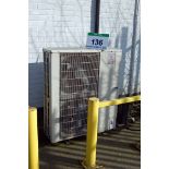 Three SEARLE GEA Twin Fan Ceiling mounted Freezer Evaporator Units (Unit 18) and A MITSUBISHI Twin