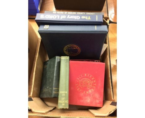Assorted cricketing ephemera, to include first day covers etc.