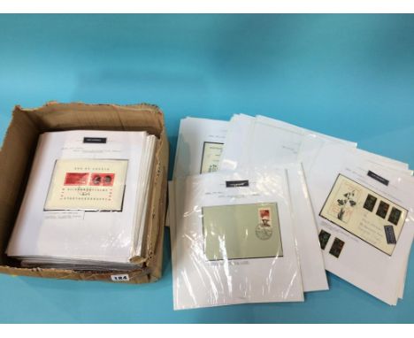 A quantity of first day covers
