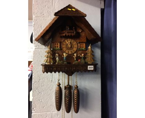 A cuckoo clock