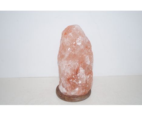 Salt Stone Lamp