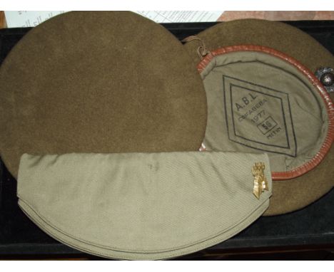 3 Army Caps