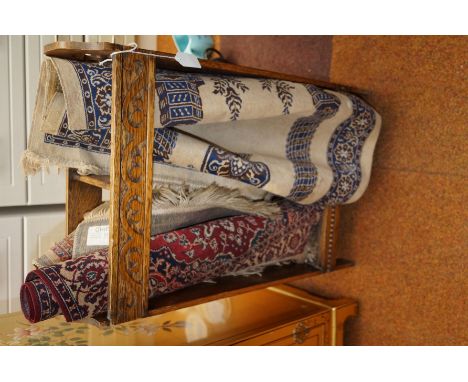 Hall oak stick strand together with 3 hall carpets