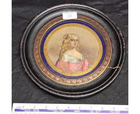 A royalty portrait of Anne Dautriche 