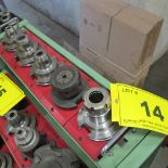 LOT OF (5) CAT 50 TOOL HOLDERS