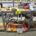 LOT OF ASST. WELDING REGULATORS, ELECTRODES, HOSES