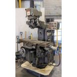 FIRST LC-20VHS UNIVERSAL MILLING MACHINE, 10” X 51” TABLE, HEIDENHAIN 3-AXIS DRO, 5HP, S/N 84060425