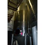 Mueller 120 barrel stainless steel jacketed tank, RIGGING FEE: $1800