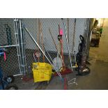 One lot of cleaning equipment, RIGGING FEE: $50