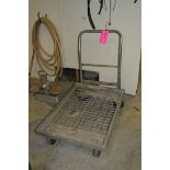 Stainless steel cart, RIGGING FEE: $25