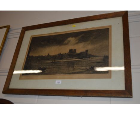 Charles Edward Holloway, pencil signed etching