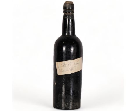 Fonseca 1970. Croft 1942 ?. 2 bottles Vintage PortBottle of Croft has handwritten label and has been re-corked level to low s