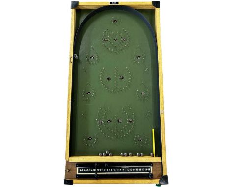 A vintage Bagatelle board by Kay of London