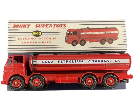 A boxed reproduction Dinky [Atlas Editions] 943 Leyland Octopus Tanker - Esso