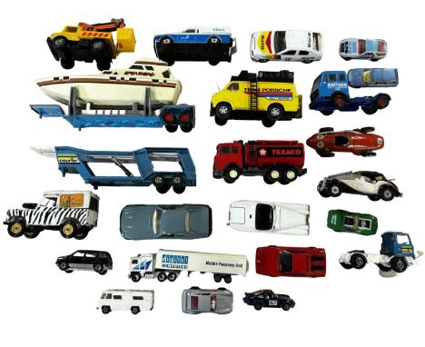 A collection of various die-cast vehicles, to include Corgi, Matchbox Superkings etc