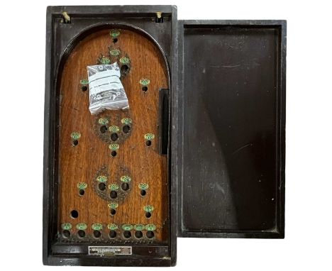 A Corinthian table-top bagatelle board