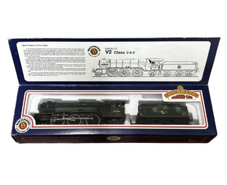 A boxed Bachmann 00 gauge 4-6-2 60964 in BR green (unrelated box)