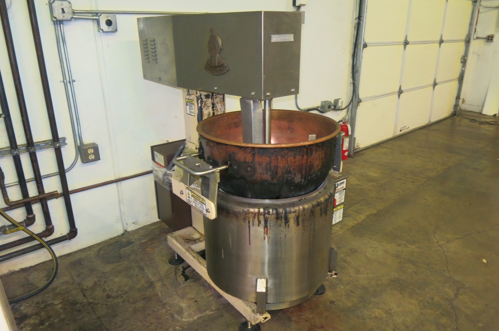 Savage Brothers fire mixer, mod S92, s/n 032334, natural gas, 130 BTU