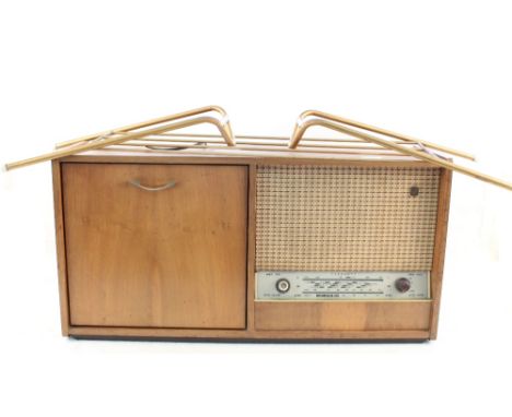 A Ferranti radio/record player, this item is sold as a collectors item only and has not been subject to an electrical safety 