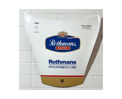 This lot consists of a genuine used Porsche 911 bonnet which was prepared prior to high quality 3m printed wrap film being ap