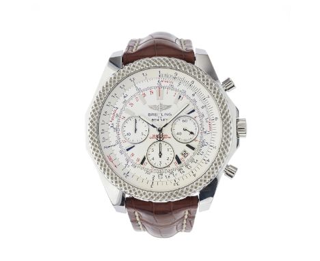 Breitling, a stainless steel Breitling for Bentley Motors Speed chronograph wrist watch, circa 2010, reference A25364, signed