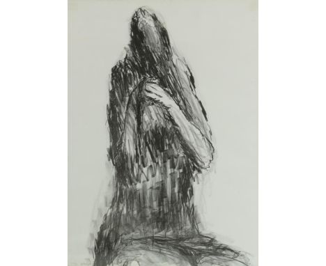 DODEIGNE EUGENE (1923-2015), sign. l.l., lithograph 27/32, 78 x  56 cmDODEIGNE EUGENE (1923-2015), gesig. l.o., knielend figu