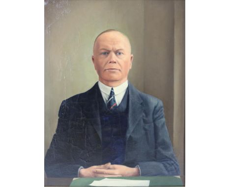 Brolsma Johannes Hessel (1909-1990),"portrait of a gentleman",  canvas, signed and dated '47 top left, 67 x 52 cm, lot of  cr