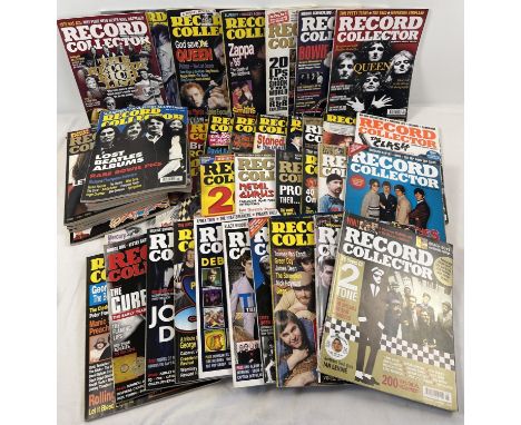 45 assorted issues of Record Collector magazine. Earliest issue #257 through to #434. To include front covers featuring: Davi