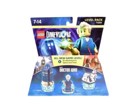 Doctor Who - Lego Dimensions - 71204 ' Level Pack ' featuring The Doctor, Tardis and K-9. Factory sealed, contents mint and u