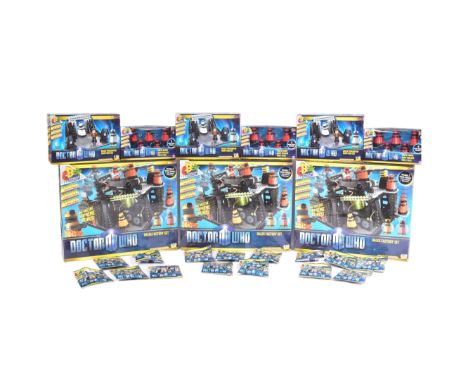 Doctor Who - CB / Character Building - a collection of Lego-type building sets, appearing to be an exclusive / bundle of the 