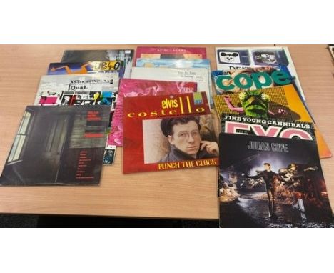 Large selection of LPs includes Aztec camera, UB40, Tears for fears etc