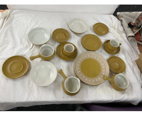 Selection of assorted Denby pottery