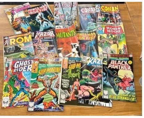 Selection of Vintage Marvel comics