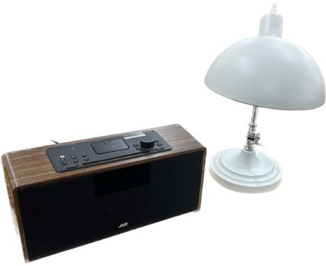 JVC radio and lamp - untested