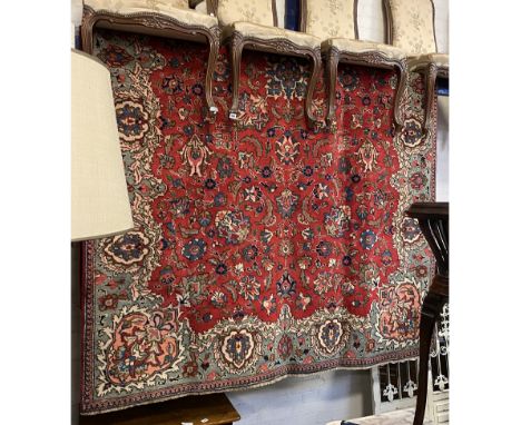 FINE NORTH WEST PERSIAN TABRIZ CARPET 304CMS X 204CMS