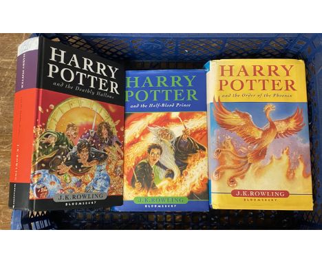 3 HARRY POTTER BOOKS - FIRST EDITION
