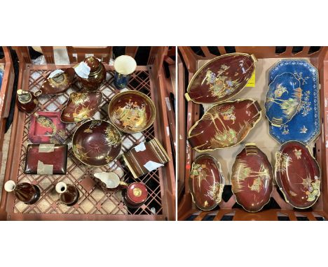 CROWN DEVON &amp; CARLTONWARE - ROUGE ROYALE ETC