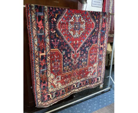 FINE NORTH WEST PERSIAN NAHAWAND RUG 230CMS X 135CMS