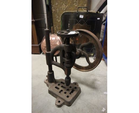 Vintage Iron Pillar Drill