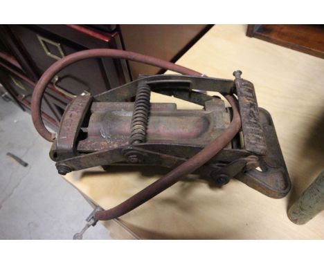 Vintage Wood-Milne Motor Tyres Foot Pump
