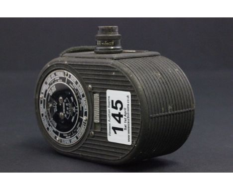 A vintage Dekko hand held cine camera
