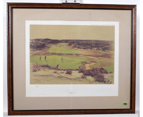 AFTER CECIL ALDIN (8)Sunningdale - The 4thnumbered in pencil '7/500' (in lower margin)colour print, published by Rosentiel's 