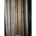 KITCHEN WORKTOP / END PANELS MIXED SIZES AND COLOURS JOBLOT OF APPOX 37 UNITS