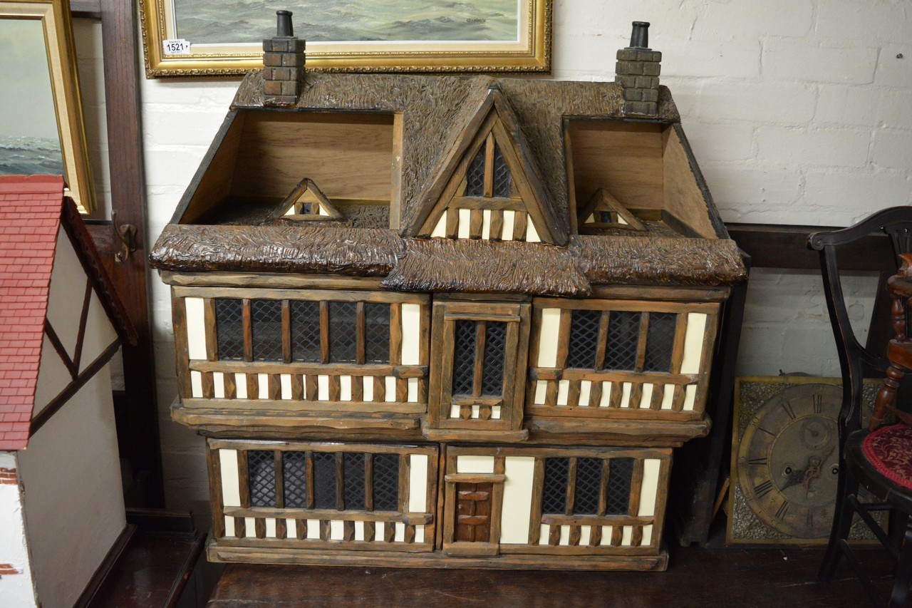 A Tudor Dolls house by Robert Stubbs of Norfolk.